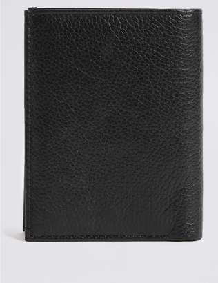 Marks and Spencer Leather Slim Bi Fold Card Wallet with Cardsafeâ"¢