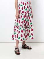 Thumbnail for your product : P.A.R.O.S.H. tiered maxi skirt