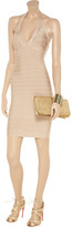Thumbnail for your product : Herve Leger Laced-back bandage dress