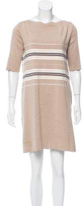 Louis Vuitton Striped Knit Dress
