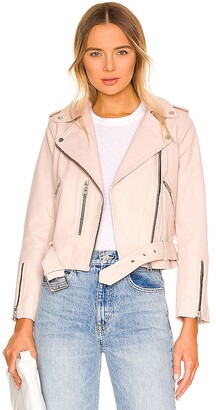 Light Pink Leather Jacket | Shop the world's largest collection of 