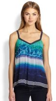 Thumbnail for your product : Twelfth St. By Cynthia Vincent by Cynthia Vincent Lace-Strap Multicolored Camisole