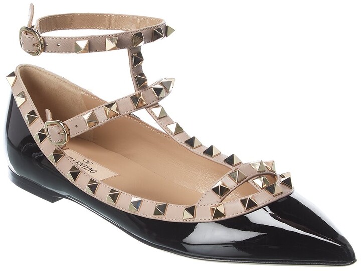 Rockstud Cage Flats | Shop the world's largest collection of fashion | ShopStyle