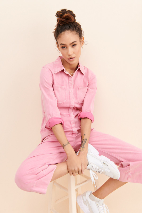 one teaspoon pink jumpsuit