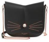 Thumbnail for your product : Ted Baker Chriiss Cat Stud Leather Crossbody Bag