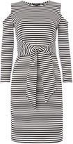 Thumbnail for your product : Therapy Amelia stripe tie front dress
