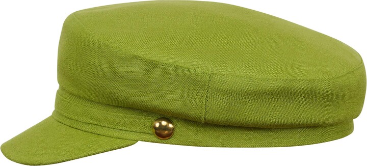 Sterkowski Pireus Cap | 100% Linen Sailor Hat | Vintage Barge Cap ...