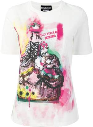 Moschino Boutique graffiti print T-shirt