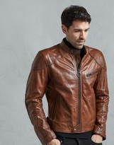 Belstaff Supreme Leather Jacket - ShopStyle