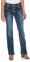 Thumbnail for your product : Juniors' Amethyst Embellished Flare Jeans