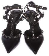 Thumbnail for your product : Valentino Rockstud Ankle Strap Pumps