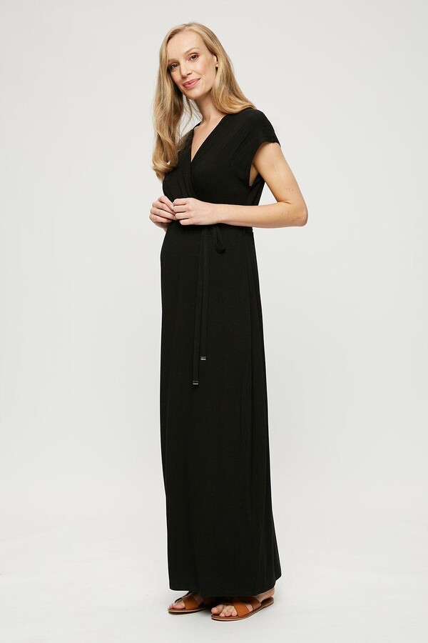 womens black maxi dress