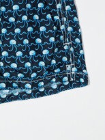 Thumbnail for your product : MC2 Saint Barth Kids Jellyfish Micro-Print Swim Shorts