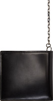 Thumbnail for your product : Alexander McQueen Black Leather Chain Bifold Wallet
