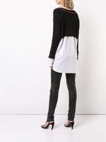Thumbnail for your product : Alexander Wang T By deep V-neck jumper