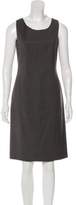 Thumbnail for your product : Givenchy Wool Knee-Length Dress Grey Wool Knee-Length Dress