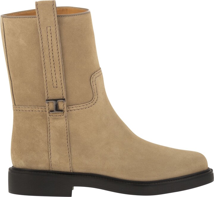 Tod's Suede Ankle Boot