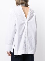 Thumbnail for your product : Eudon Choi Asymmetric Wraparound Shirt