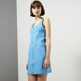 Thumbnail for your product : Lacoste Live sleeveless zipped stretch dress