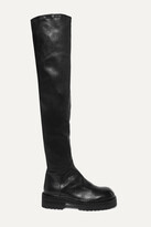 Thumbnail for your product : Ann Demeulemeester Over-the-knee Leather Boots