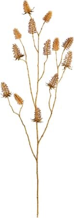 Allstate Beige Brown Thistle Spray