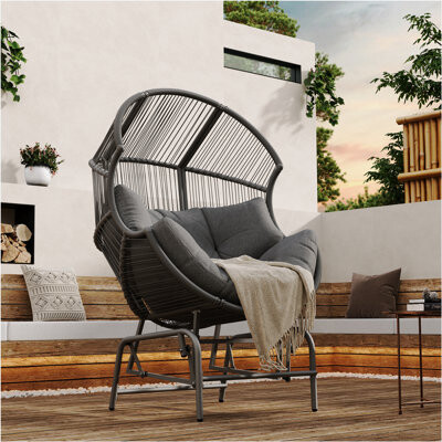 Dakota Fields Gray Outdoor Chairs ShopStyle