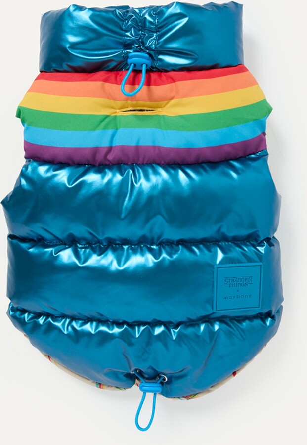 max-bone maxbone x Stranger Things WSQK Dog Puffer Vest, X-Large