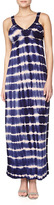 Thumbnail for your product : Neiman Marcus Tie Dyed Braided Maxi Dress, Ginger Glaze