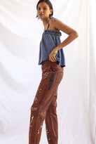 Thumbnail for your product : Pilcro The Wanderer Painted Utility Trousers