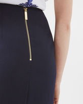 Thumbnail for your product : Ted Baker Asymmetric fold pencil skirt