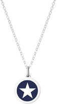 Thumbnail for your product : Auburn Jewelry Mini Star Pendant Necklace in Sterling Silver and Enamel, 16" + 2" Extender