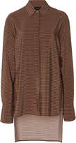 Thumbnail for your product : Joseph Bold Silk Plaid Button-Down Shirt