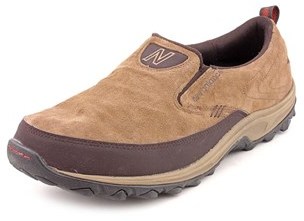 New Balance Mwm756 Round Toe Suede Loafer.
