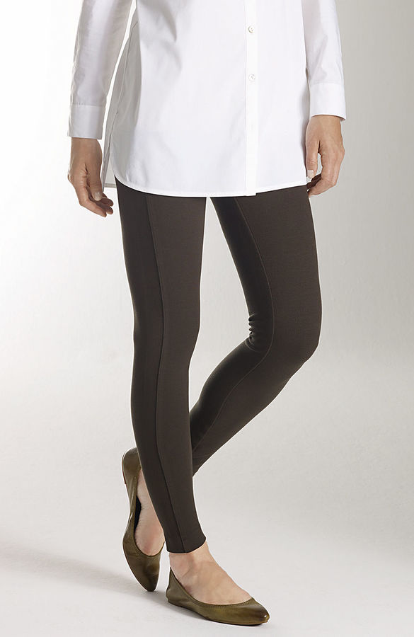 J. Jill Sideseam twill leggings ShopStyle