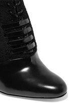 Thumbnail for your product : 3.1 Phillip Lim Harleth leather and lace ankle boots