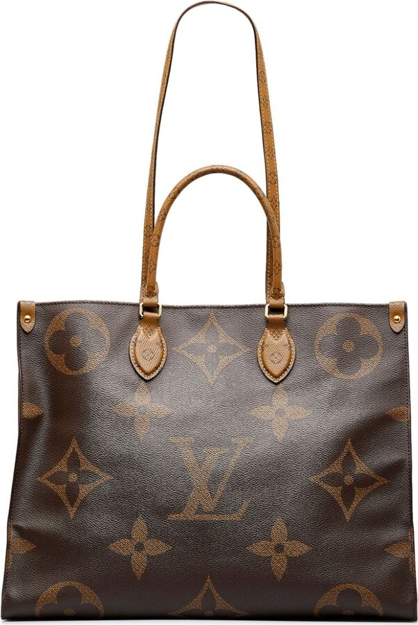 Pre-Owned Louis Vuitton LOUIS VUITTON ON THE GO GM Tote Bag