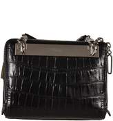 Thumbnail for your product : 3.1 Phillip Lim Ray Triangle Crocodile Embossed Shoulder Bag