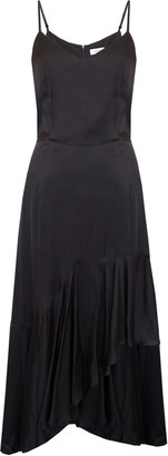Jovonna London Black Panther Asymmetric Dress - UK14 - Black