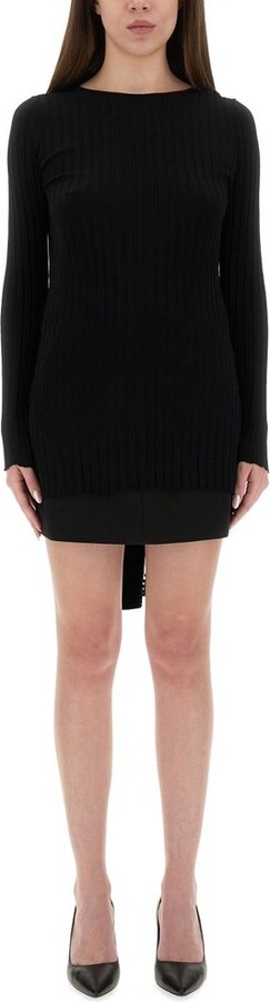 Moschino Bow Detail Mini Dress