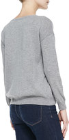 Thumbnail for your product : Joie Eloisa Nightowl Knit Scoop-Neck Sweater