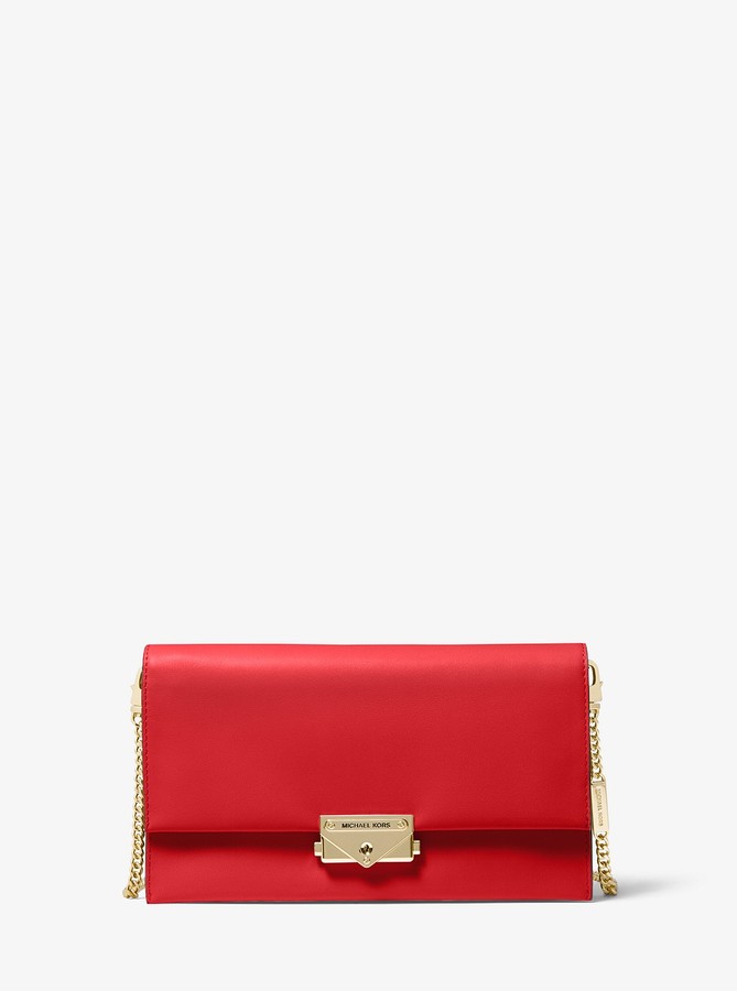 MICHAEL Michael Kors Cece Large Leather Convertible Crossbody Bag