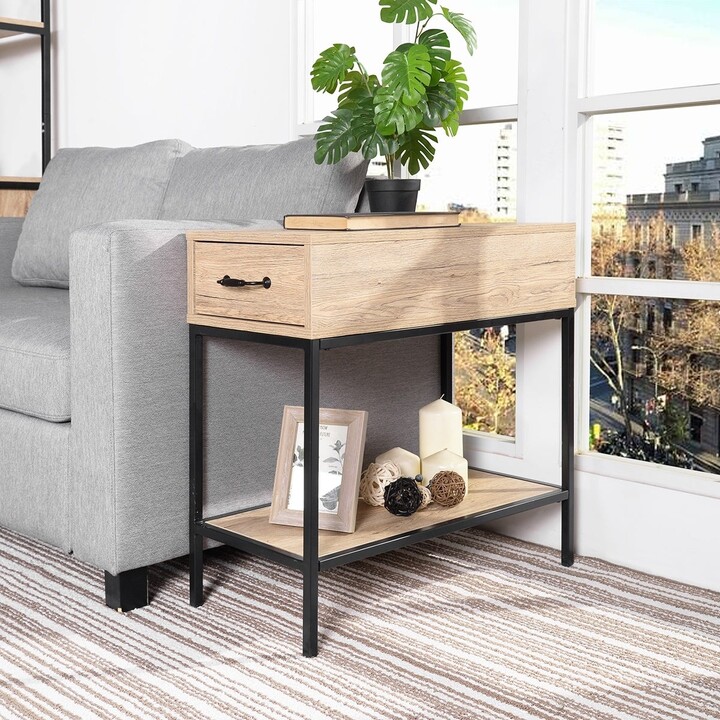 Narrow End Table for Small Spaces ShopStyle