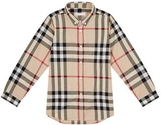 Burberry Cotton Check Shirt