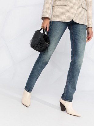 Etoile Isabel Marant High-Waisted Straight Leg Jeans