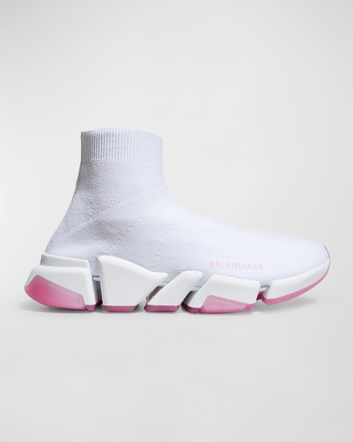 Balenciaga Speed 2.0 Logo Knit Sock Sneakers - ShopStyle