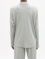 Thumbnail for your product : Skin Cecilia Organic Pima-cotton Jersey Pyjamas - Grey