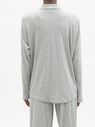 Skin Cecilia Organic Pima-cotton Jersey Pyjamas - Grey