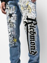Thumbnail for your product : John Richmond Graphic-Print Jeans