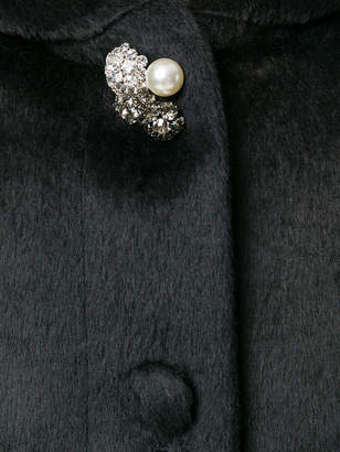 Lanvin embellished long coat