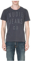 Thumbnail for your product : Nudie Jeans Faded logo t-shirt